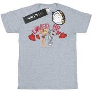 T-shirt enfant Dessins Animés Bugs Bunny And Lola Valentine's Day Love...