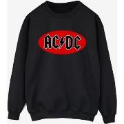 Sweat-shirt Acdc Red Circle Logo