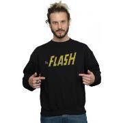 Sweat-shirt Dc Comics Flash Crackle Logo