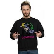 Sweat-shirt Dc Comics Catwoman Crackle Logo