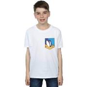 T-shirt enfant Dessins Animés Road Runner Face Faux Pocket