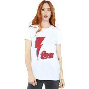 T-shirt David Bowie Red Bolt