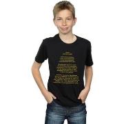 T-shirt enfant Disney Attack Of The Clones Opening Crawl