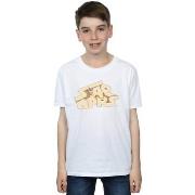 T-shirt enfant Disney Tatooine Jumble Logo