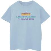 T-shirt enfant Disney Lightyear Always Sure Text
