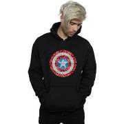 Sweat-shirt Marvel Captain America Pixelated Shield