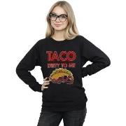 Sweat-shirt Marvel Deadpool Taco Dirty To Me