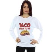 Sweat-shirt Marvel Taco Dirty To Me