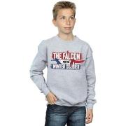 Sweat-shirt enfant Marvel The Falcon And The Winter Soldier Action Log...