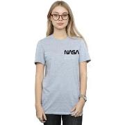 T-shirt Nasa Johnson Worm Pocket Print