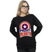 Sweat-shirt Marvel Captain America Project Rebirth