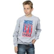 Sweat-shirt enfant Dc Comics Justice League Movie Team Flag