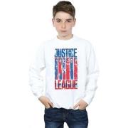 Sweat-shirt enfant Dc Comics Justice League Movie Team Flag