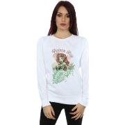 Sweat-shirt Dc Comics Poison Ivy Paisley