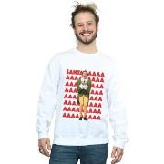 Sweat-shirt Elf Buddy Santa Scream