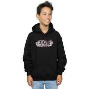 Sweat-shirt enfant Disney The Last Jedi Spray Logo