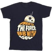 T-shirt enfant Disney May The Force BB8