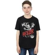 T-shirt enfant Disney The Last Jedi Resist