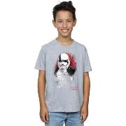 T-shirt enfant Disney The Last Jedi Stormtrooper Brushed