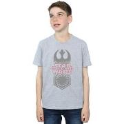 T-shirt enfant Disney The Last Jedi Symbol Crash