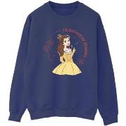 Sweat-shirt Disney Beauty And The Beast I'd Rather Be Reading