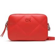 Sac Calvin Klein Jeans Re-Lock Camera Bag Tracolla Aurora Red K60K6107...
