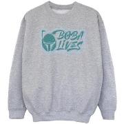 Sweat-shirt enfant Disney The Book Of Boba Fett Lives Chest