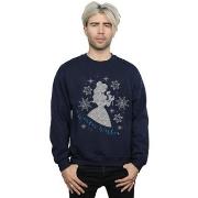 Sweat-shirt Disney Belle Winter Silhouette