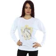 Sweat-shirt Harry Potter Hufflepuff Badger Crest