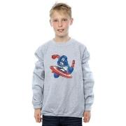 Sweat-shirt enfant Marvel Avengers Captain America Spray