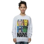 Sweat-shirt enfant Marvel Comics Main Tiles