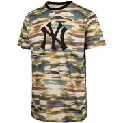 T-shirt '47 Brand 47 TEE MLB N Y YANKEES FISHERMAN CAMO REPEAT ECHO FI...