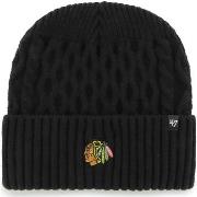 Bonnet '47 Brand 47 BEANIE NHL CHICAGO BLACKHAWKS DRUMCLIFFE BLACK