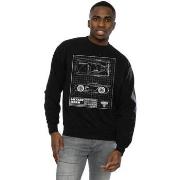 Sweat-shirt Disney Cars Jackson Storm Blueprint