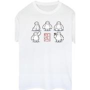 T-shirt Disney Big Hero 6 Baymax Many Poses