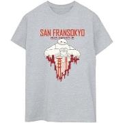 T-shirt Disney Big Hero 6 Baymax San Fransokyo Heart