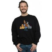 Sweat-shirt Disney Lady And The Tramp Classic Group