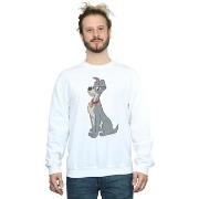 Sweat-shirt Disney Lady And The Tramp Spaghetti Heart