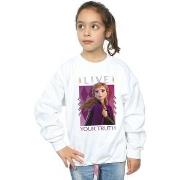 Sweat-shirt enfant Disney Frozen 2 Live Your Truth