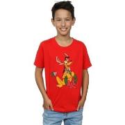 T-shirt enfant Disney Pluto Christmas Reindeer