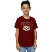 T-shirt enfant Disney The Last Jedi Porgs Squeaking Through The Snow