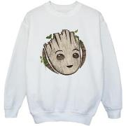 Sweat-shirt enfant Marvel I Am Groot Wooden Head