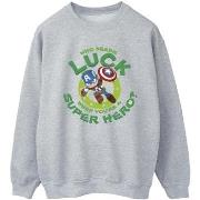 Sweat-shirt Marvel St Patrick's Day Luck