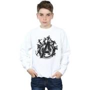 Sweat-shirt enfant Marvel Avengers Endgame Hero Circle