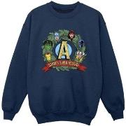 Sweat-shirt enfant Marvel Santa's Super Helpers