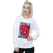 Sweat-shirt Marvel Spider-Man Totally Awesome