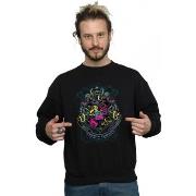 Sweat-shirt Harry Potter Neon Hogwarts Crest