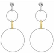 Boucles oreilles Orusbijoux Boucles D'oreilles Argent Rhodié Doré Diam...