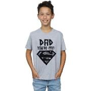 T-shirt enfant Dc Comics Superman Super Dad