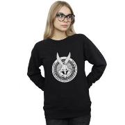 Sweat-shirt Dessins Animés Bugs Bunny Greek Circle